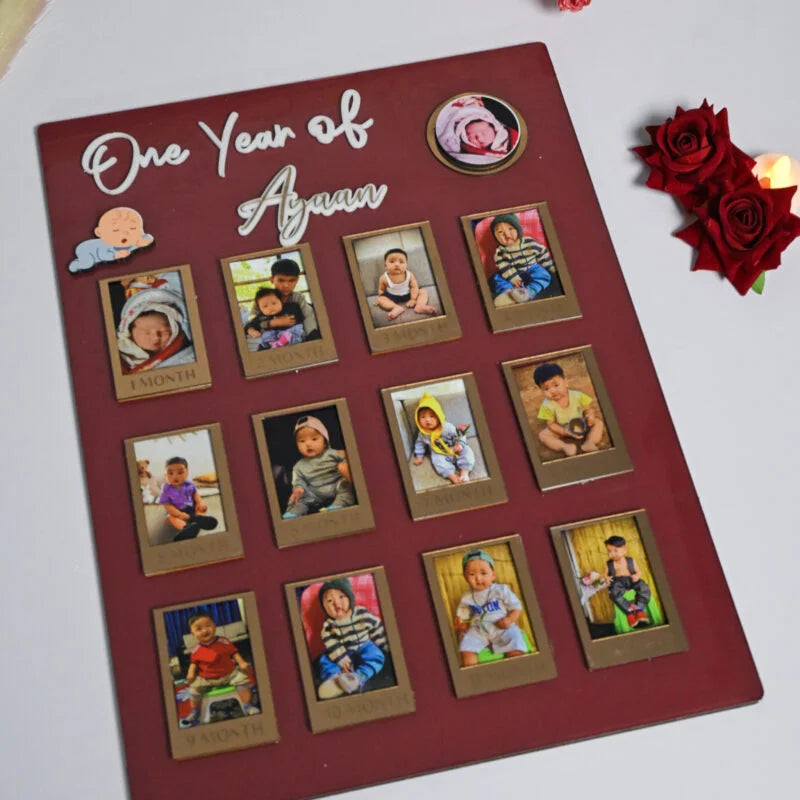 Baby Photo Board-Rectangular Shape