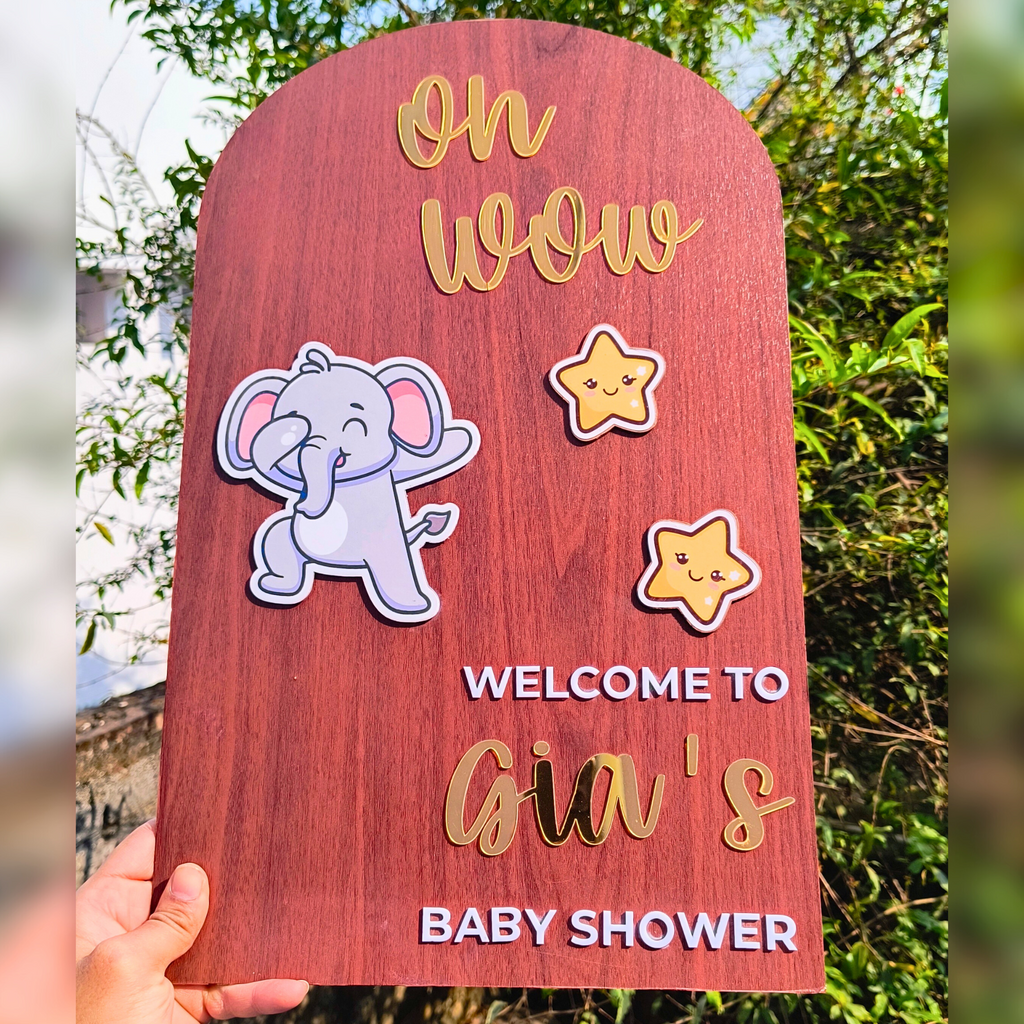 Baby Shower Welcome Sign