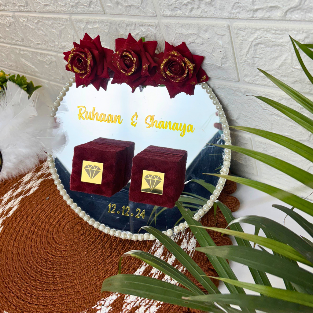 Customized Engagement Ring Platter