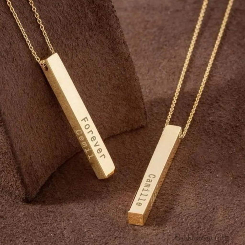 Customised Bar Name Pendant