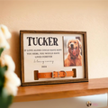Dog Memory Frame Gifts